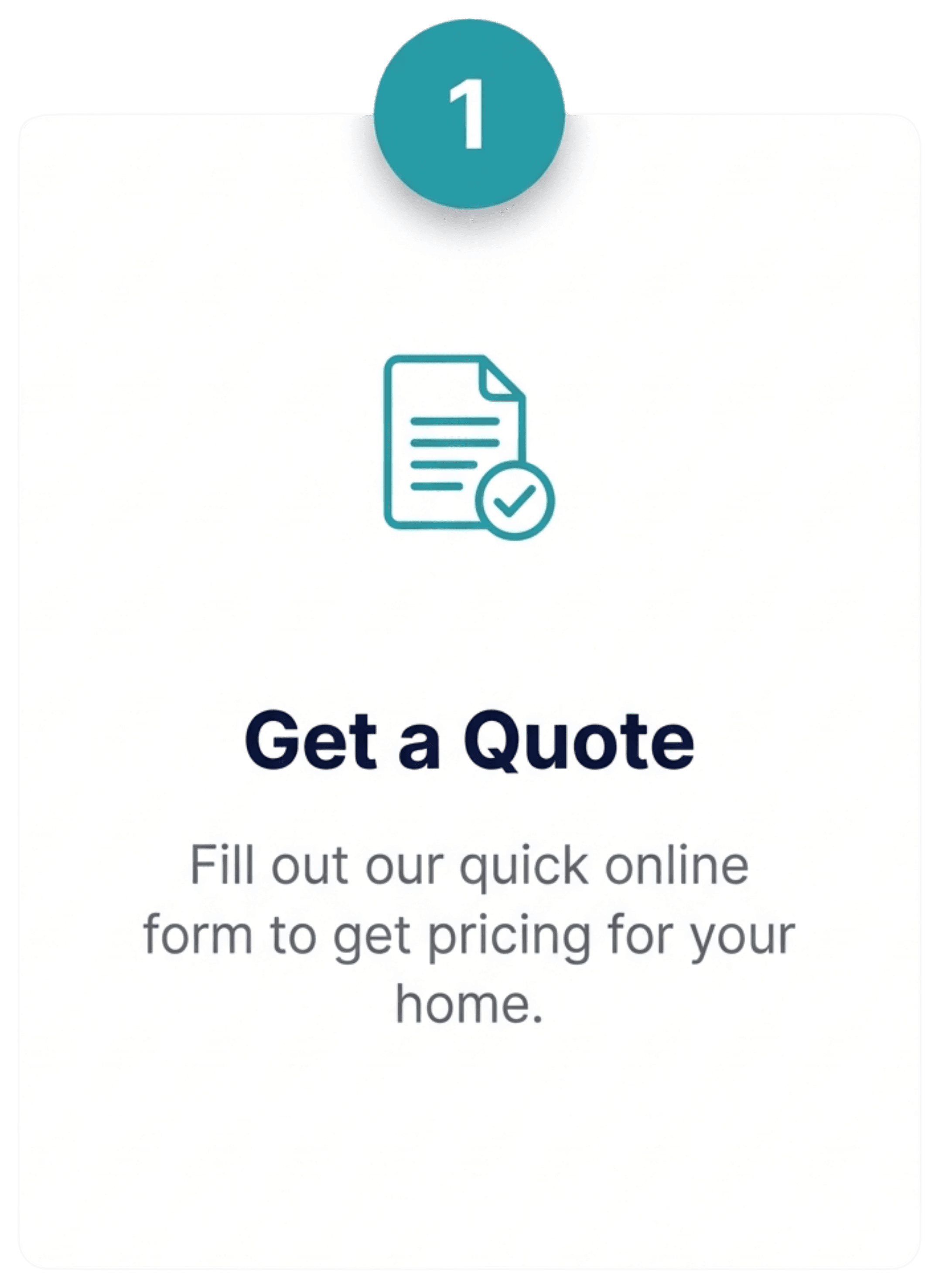 Window cleaning booking step 1: Get an instant bid →